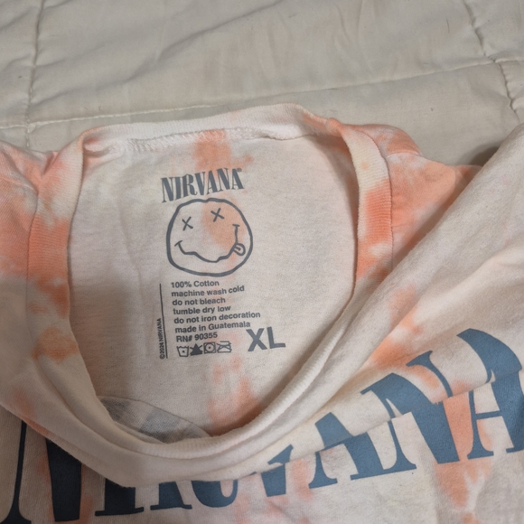 Nirvana Tie-Dye T-Shirt - Picture 6 of 7